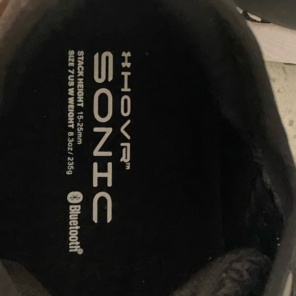 Women’s Hova Sonic Under armor sneakers - Picture 5 of 5